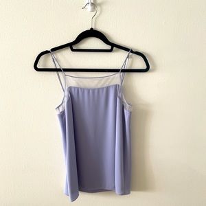 Babaton Mesh trimmed camisole. Periwinkle blue. Size XS. Excellent condition